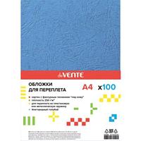 Обложка для перплета "deVente" А4, кожа, цвет голубой, 250гр 100л