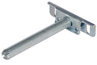 Полкодержатель невидим.крепления, А 15,5 мм, L 100 мм, 50-80 кг/м2