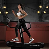 Беговая дорожка профессиональная инерционная механическая BRONZE GYM T940M CATERPILLAR (new), фото 4