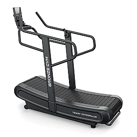 Беговая дорожка профессиональная инерционная механическая BRONZE GYM T940M CATERPILLAR (new)