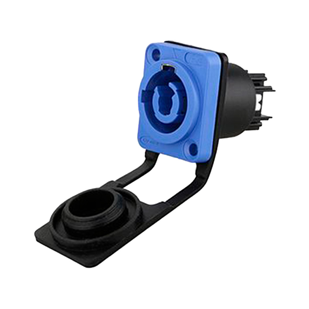 Разъем Powercon Power-in, SHNOOR SAC3FCAP, фото 1