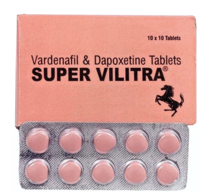 Препарат для усиления эрекции и продления полового акта Vilitra 80 mg (10 шт.), фото 1