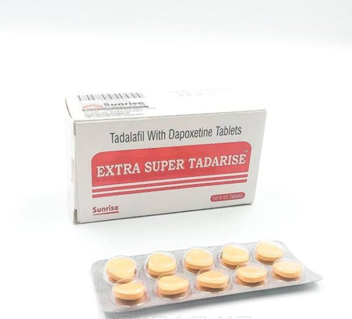 Препарат для усиления эрекции и продления полового акта Extra Super Tadarise 60+40 mg (10 шт.), фото 1