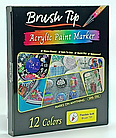 Акриловые маркеры набор, 12шт, фото 2