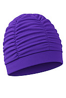 Шапочка текстильнаяc полиэтиленовой подкладкой Mad Wave Lux Shower разные цвета