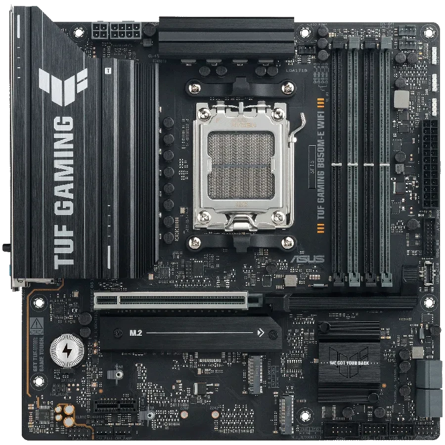 Материнская плата Asus TUF GAMING B850M-E WIFI ATX (TUF GAMING B850M-E WIFI), фото 1