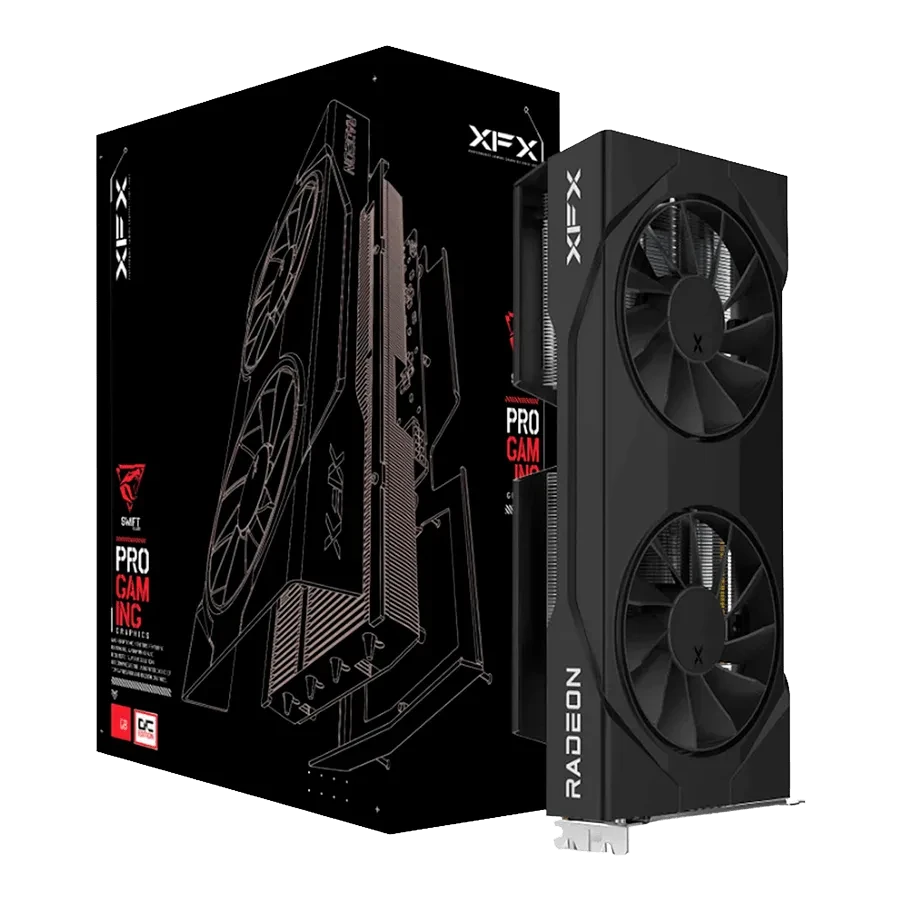 Видеокарта XFX RX-9060 8GB GDDR6 (RX-96SWFT8BC), фото 1