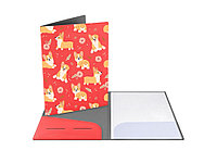 Папка для документов с возможностью полноцветной УФ-печати, софт-тач