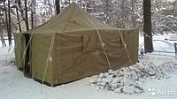 Палатка брезентовая Зимняя (осень, весна, лето) от 10-20 чел.