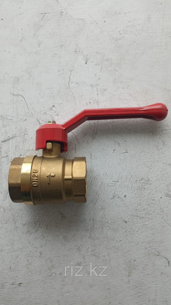 Шаровой кран латунный, PN25 , DN25, фото 1