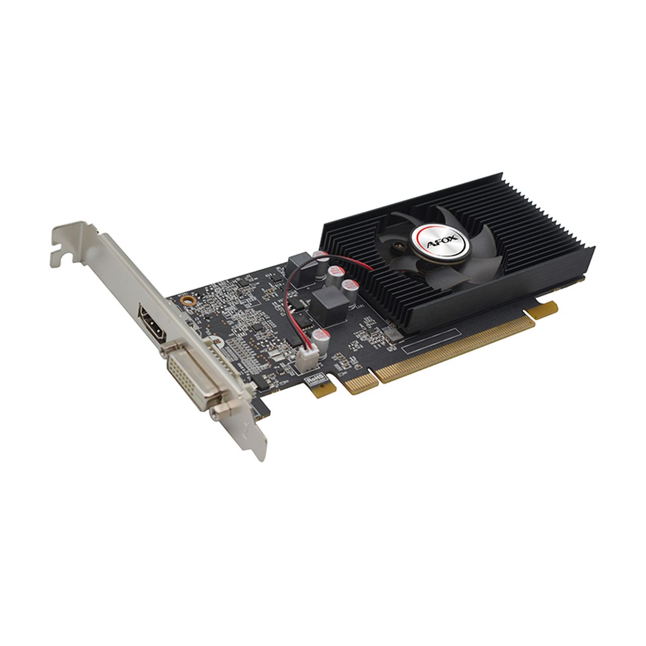 Видеокарта Afox GT 1030 2GB GDDR5 DVI/HDMI (AF1030-2048D5L8), фото 1