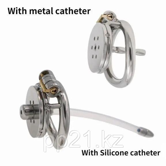 Пояс верности из нержавеющей стали с катетером 50мм, фото 1