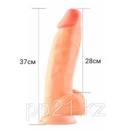 Огромный фаллоимитатор 37см, фото 1