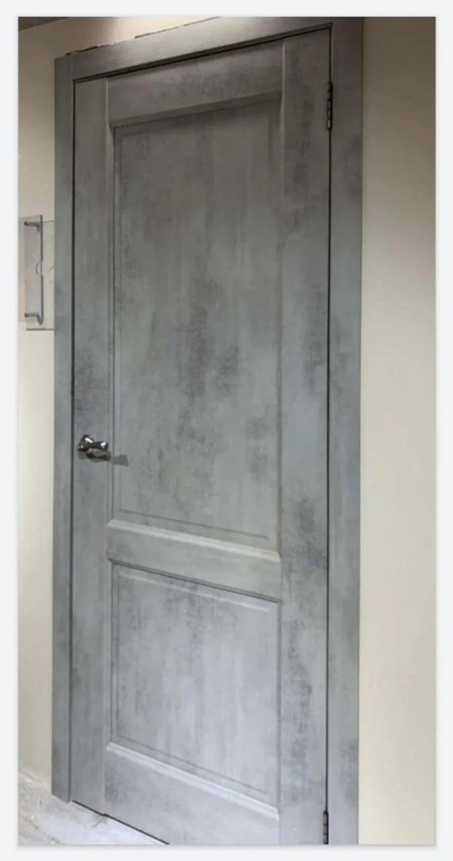 Межкомнатная дверь NEAPOL серый экошпон Межкомнатная дверь NEAPOL серый экошпон