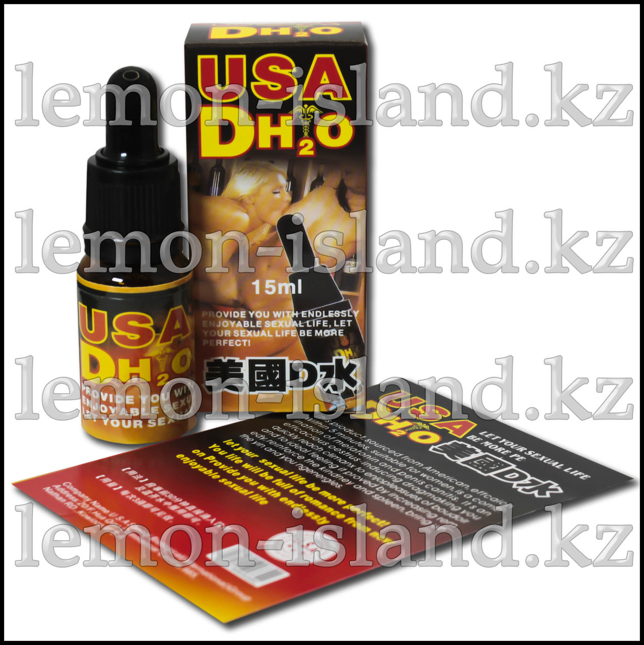 Женские возбуждающие капли USA D H2O, 15 мл, фото 1