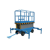 Подъемник ножничный передвижной 500 кг 9/11 м TOR SJY-0,5-9 AC 220В сетевой (Y)