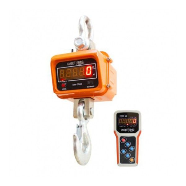 Весы крановые ВЭК-5000 лайт с дублированием показаний на пульт, фото 1