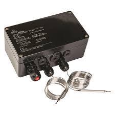 Thermostat with temperature control of the heated surface for hazardous areas with limiter | Термостат с