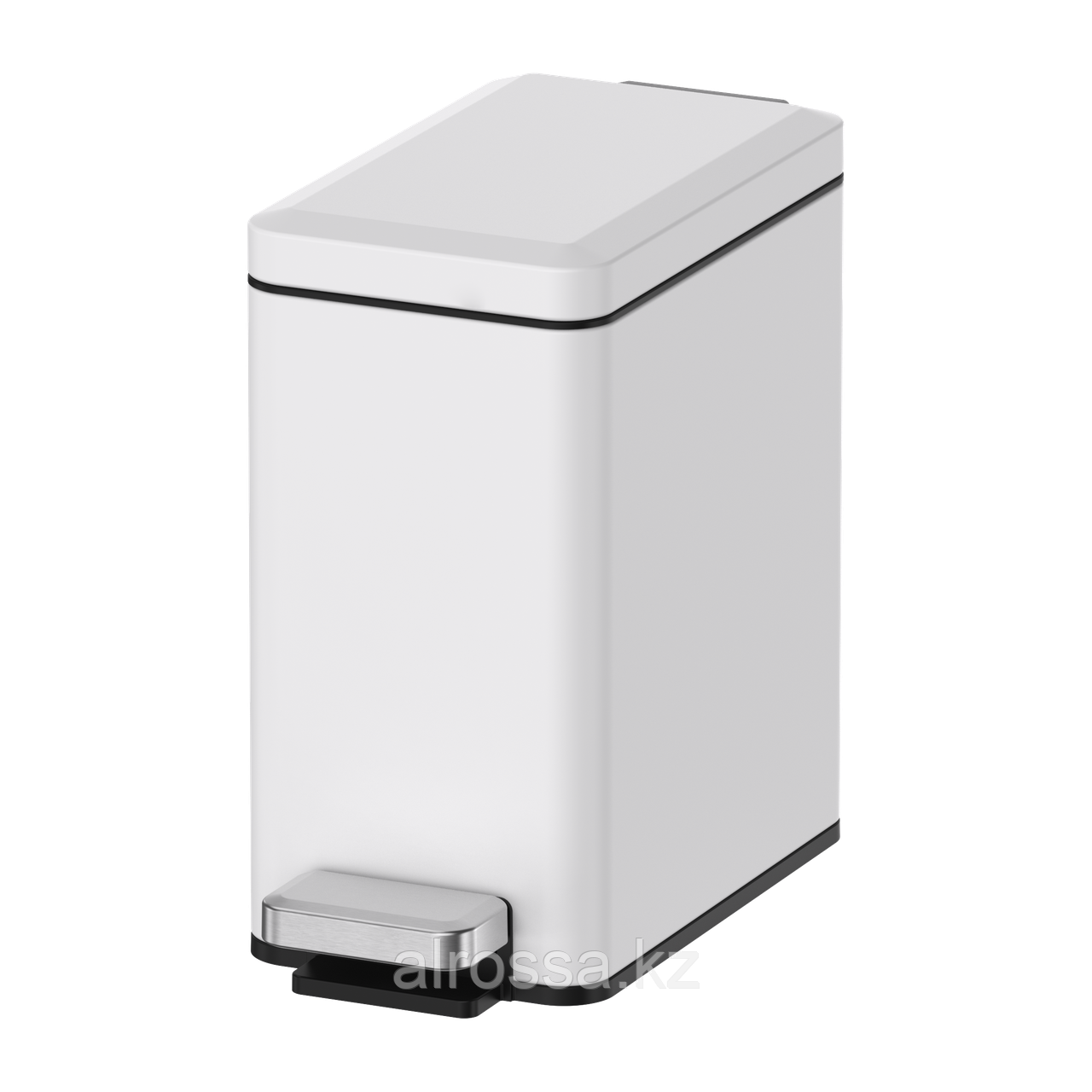 Урна для мусора с педалью, 6л 8877 Белый, фото 1