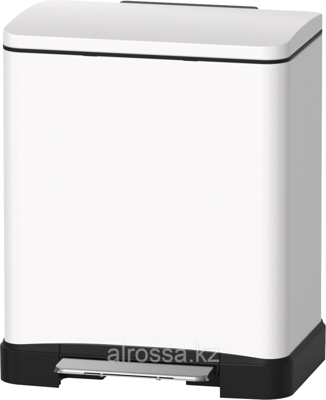 Урна для мусора с педалью, 12л 8858 Белый, фото 1