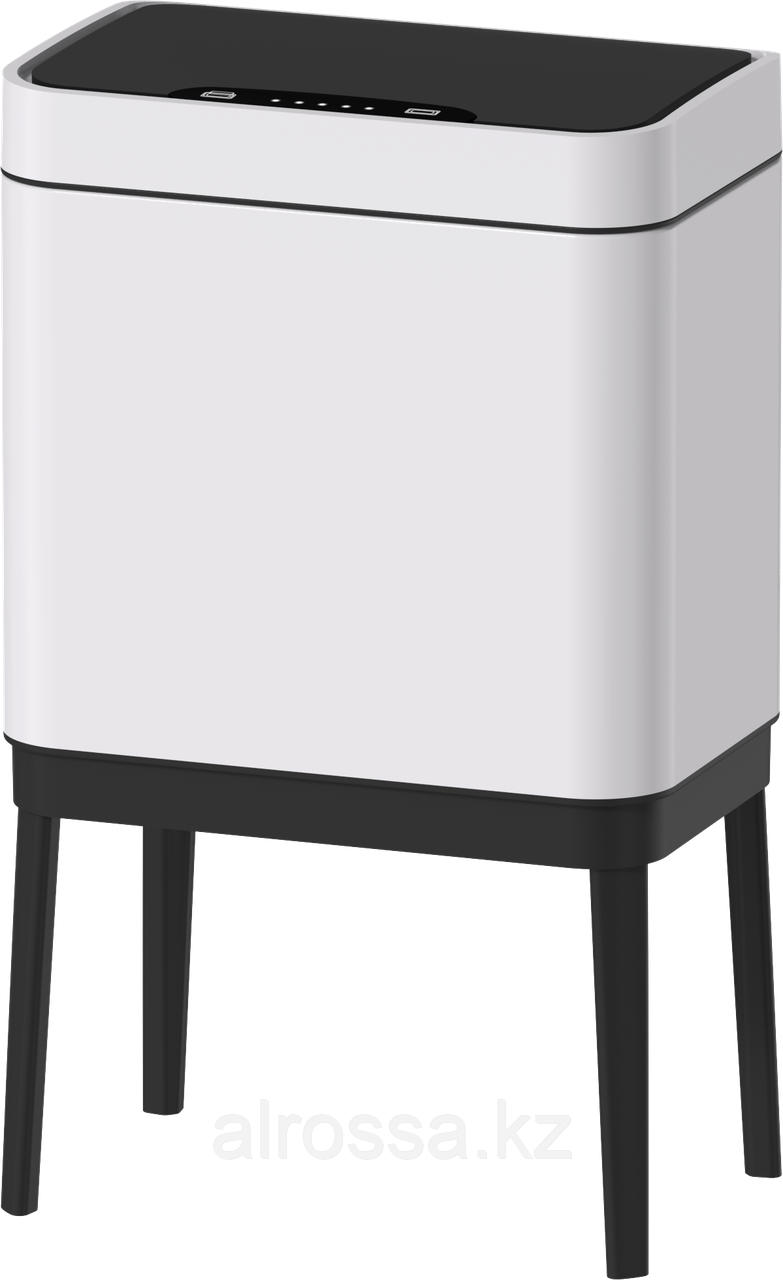 Урна для мусора с ножками, 12л 8828DJ Белый, фото 1