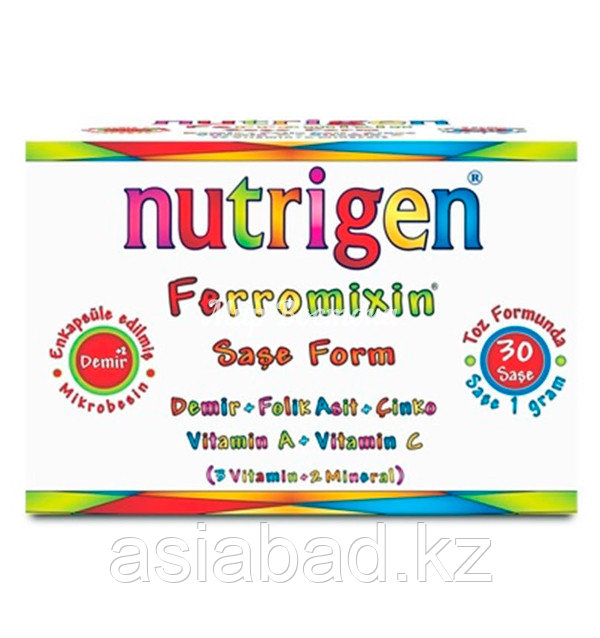 Nutrigen Ferromixin - Комплекс витаминов и минералов для детей (30 пакетиков), фото 1