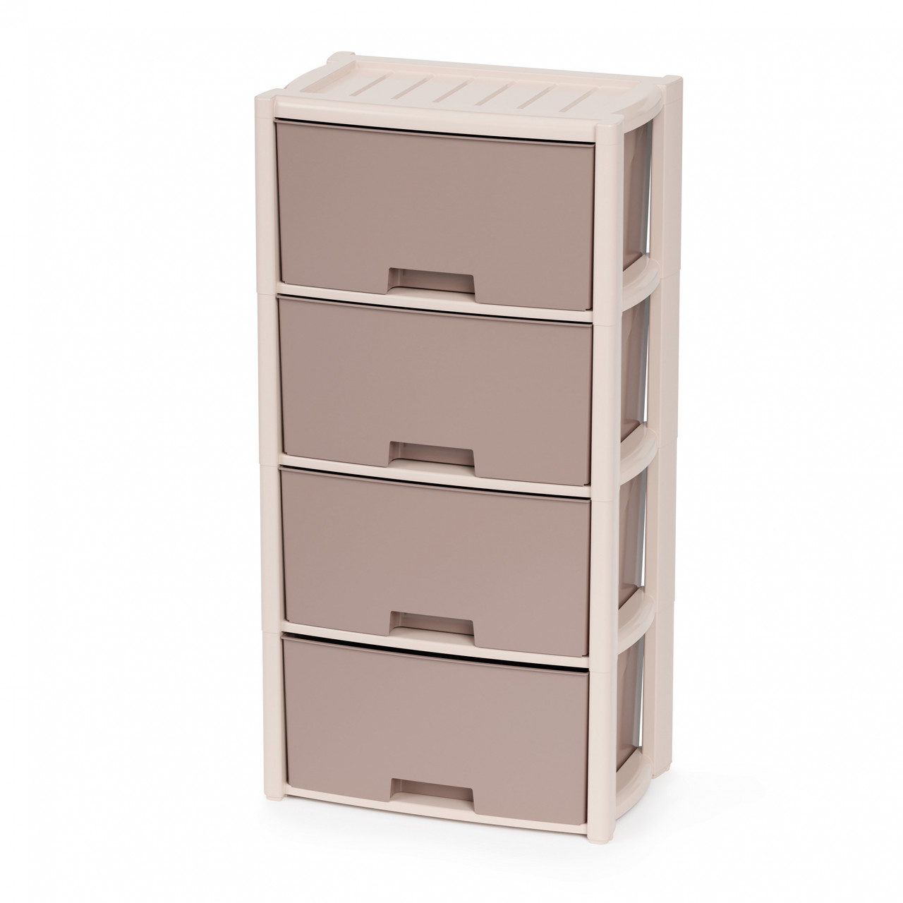 Уценка 25-1474 Комод М7834 4 секции Колорит бежевый, фото 1