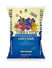 Грунт Цветочный Терра Вита - Живая земля 50 л .