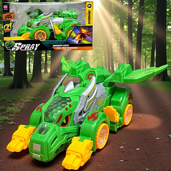 Hj788 Дракон (музыка, свет, движение) 26*14см