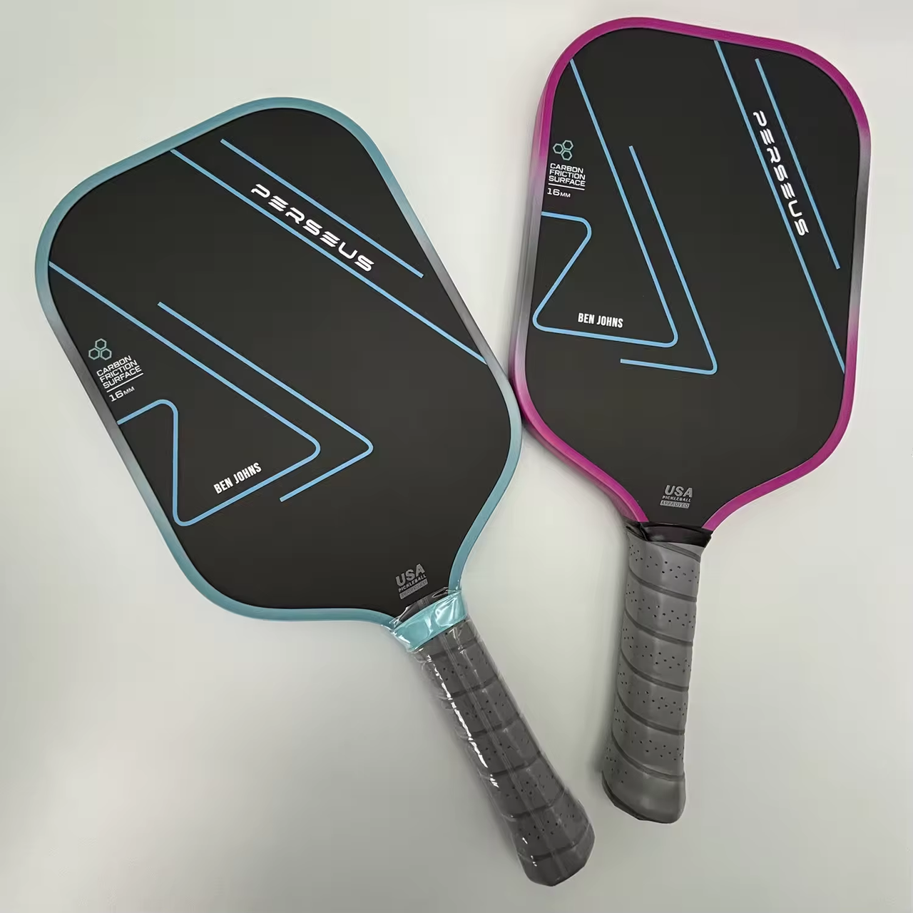 Набор для игры в пиклбол T700 Carbon Fiber , 2 ракетки, 4 мяча, стекловолокно