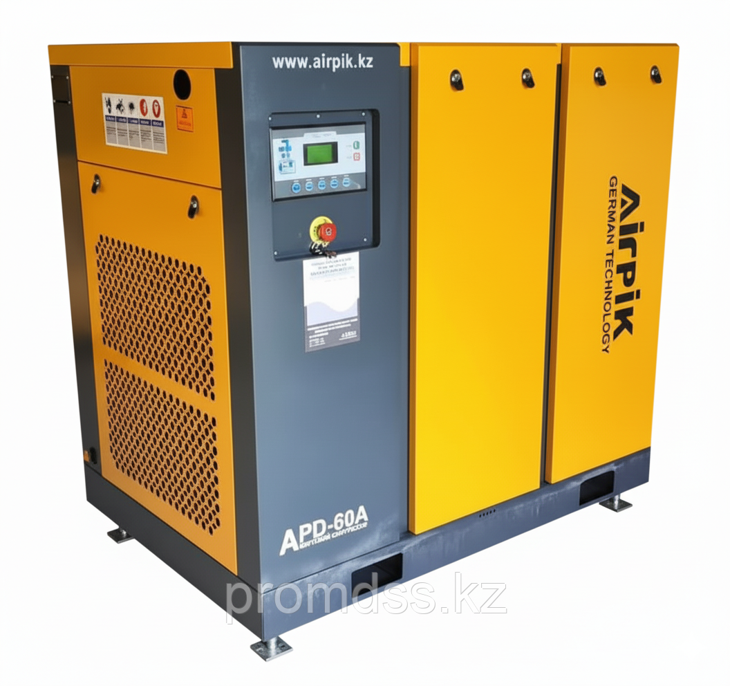 Винтовой воздушный компрессор APD-60A IP23-7 куб.м, 45кВт, AirPIK