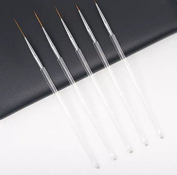 Кисть для рисования (прозрачная ручка)