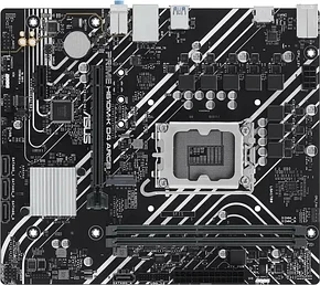 Материнская плата ASUS PRIME H610M-K D4 ARGB, LGA1700 2xDDR4 4xSATA3 M.2 HDMI mATX, фото 1