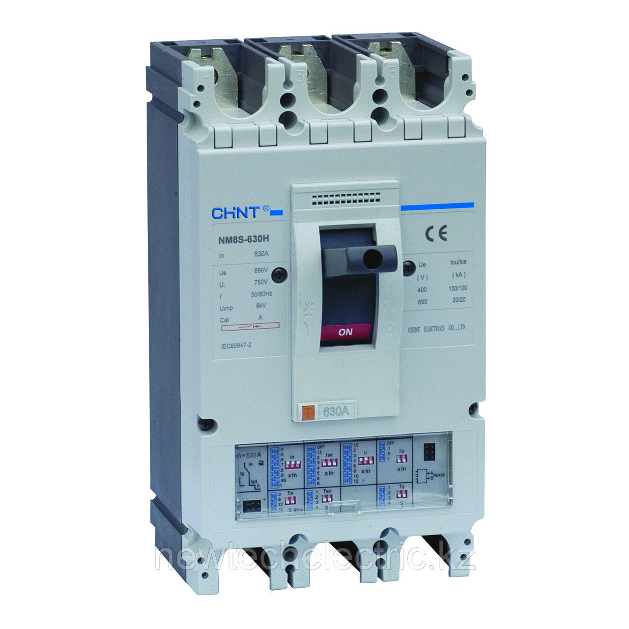 149486 Авт. выкл. NM8-630S 3P 500А 70кА (CHINT), фото 1