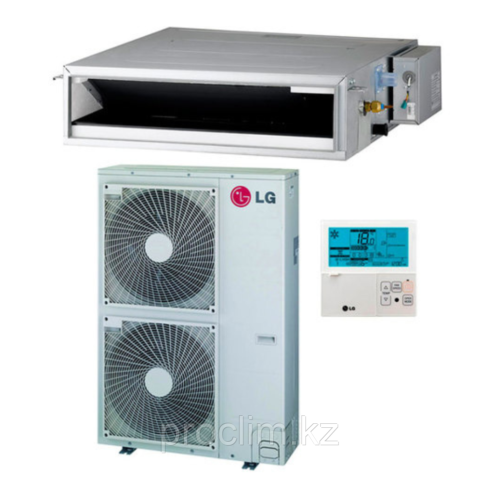 Инверторный канальный кондиционер средненапорный LG UM42R, фото 1
