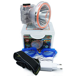 Подводный налобный фонарь Dorras DS-909 LED 300W с аккумулятором и зарядным устройством