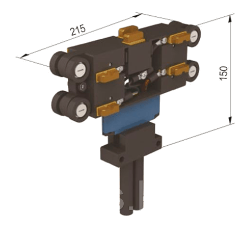 Токосъёмник 95JD-7P/40A для закрытых троллейных шинопроводов HFP95 (7-полюсная система), фото 1
