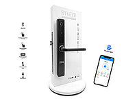 Гарнитур нажимной STROXX Smart S41B черная нержавеющая сталь