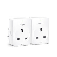 Умная мини Wi-Fi розетка Tapo P100(2-pack) комплект из двух устройств