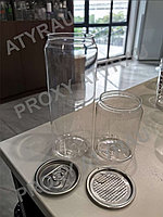 ПЭТ банка с алюминиевой крышкой Easy Open, 500 мл