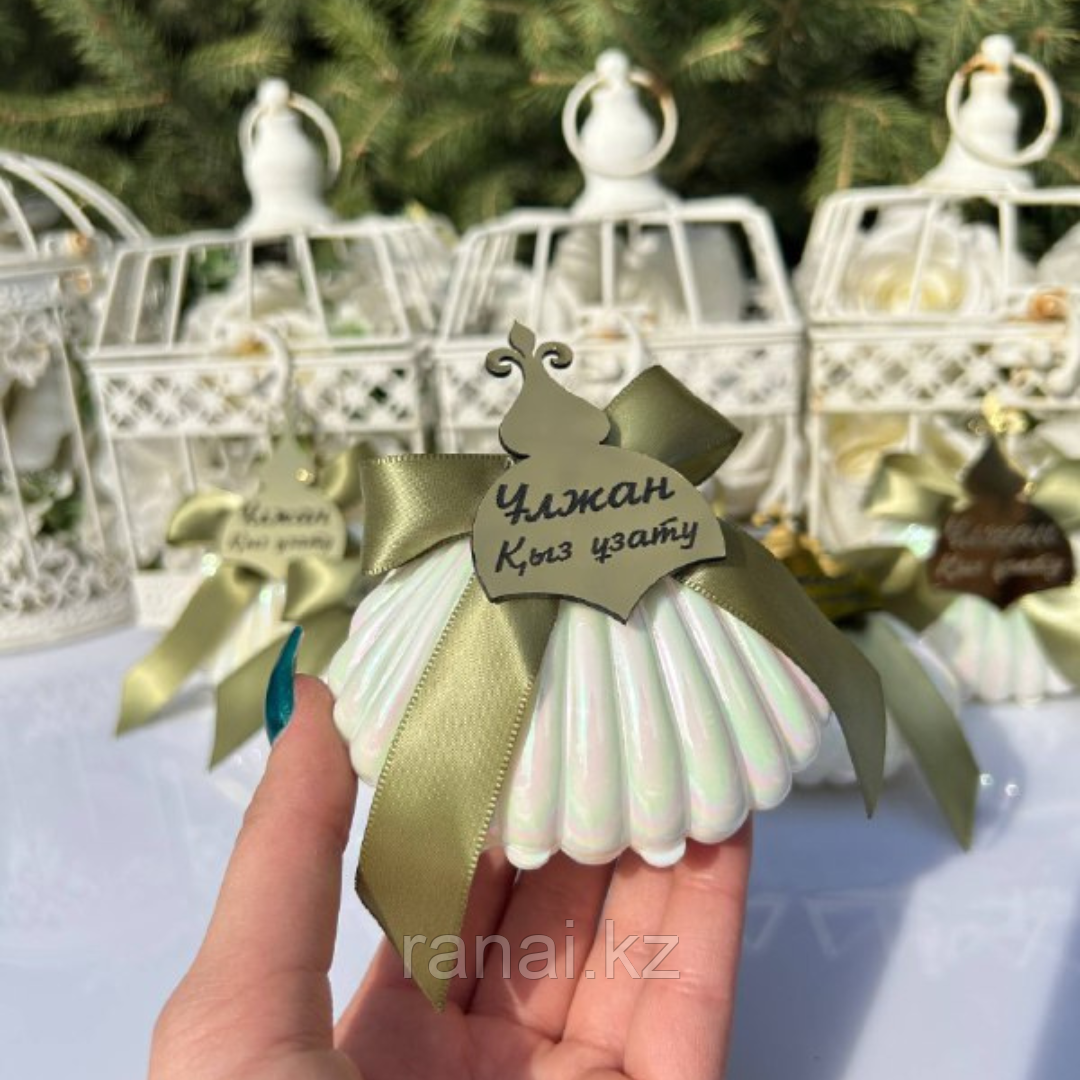 Бонбоньерка "Ракушка с саукеле", фото 1