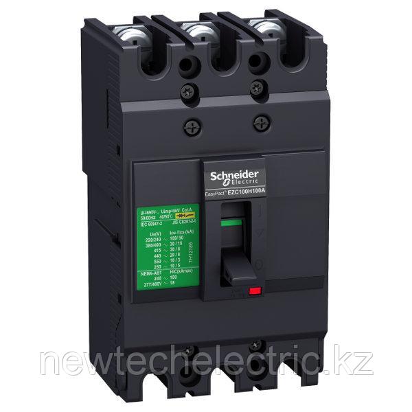 Авт.выкл. EZC100 10кА 400В 3P 25А, фото 1