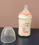 Бутылочка для кормления Uviton широкое горлышко 125мл, ПП, фото 2