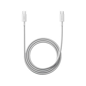 Интерфейсный кабель Xiaomi 6A Braided USB-C to USB-C Cable （2m） Белый