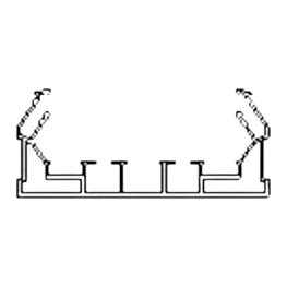Профиль для натяжного потолка TX-8