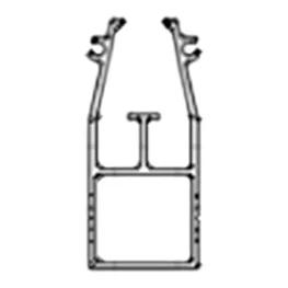 Профиль для натяжного потолка (узкий тип) TX-28 3M BK