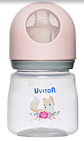 Бутылочка для кормления с широким горлышком ZOO 0+, 125 мл Uviton, BPA-free