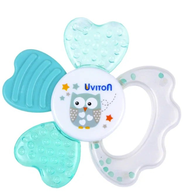 Прорезыватель-погремушка “Лепесток” от Uviton, фото 1