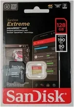 SanDisk Extreme microSDXC 128Gb 190mb/s & 90MB/s Карта памяти