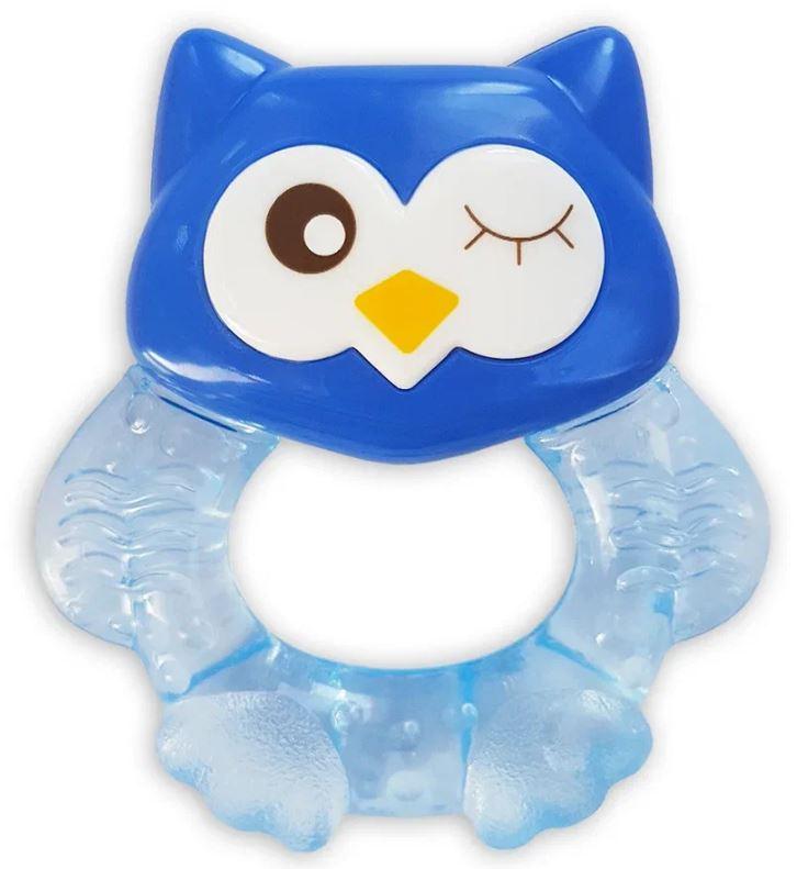 Прорезыватель охлаждающий Совенок UVITON, 4+, силикон и пластик BPA-free, фото 1